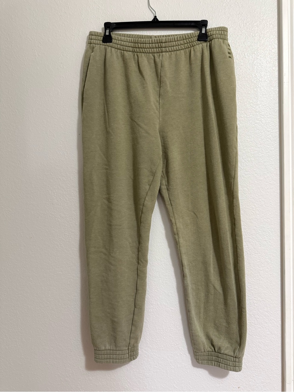 VS PINK Olive Green Jogger Sweatpants